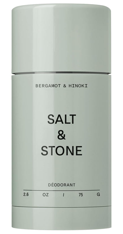 Salt & Stone Aluminum-Free Deodorant, Women & Men Santal & Vetiver 2.6 oz
