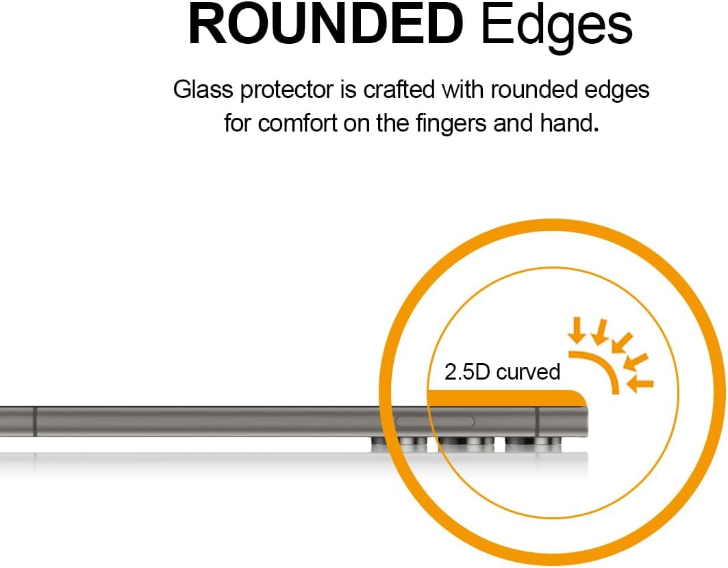 Supershieldz (3 Pack) Designed for Samsung Galaxy S26 FE / S25 FE Tempered Glass Screen Protector, Anti Scratch, Bubble Free