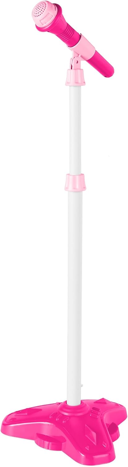 Best Choice Products Kids Guitar Set with Microphone & Amp, Pink