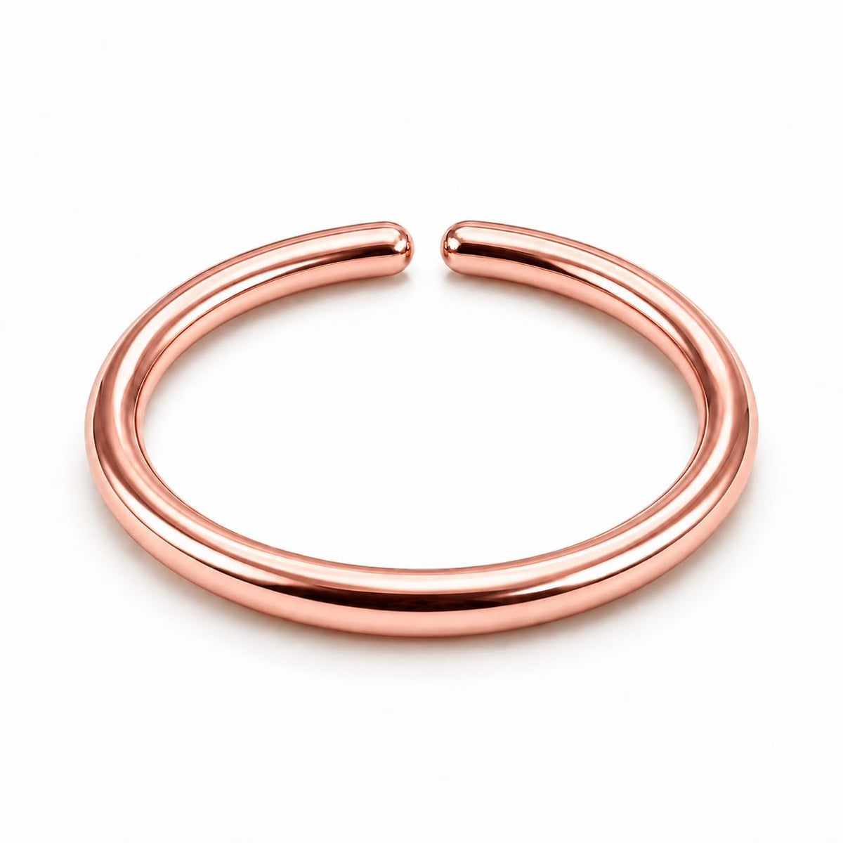 Small Thin Gold or Sterling Silver Nose Ring Hoop for Women, 20G/22G/24G