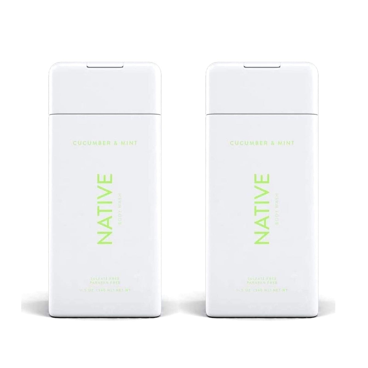 Native Body Wash 3 Pack - Natural Body Wash Women & Men - SLS & Paraben Free - Cucumber & Mint, Coconut & Vanilla, Lavender & Rose