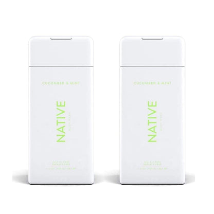 Native Body Wash 3 Pack - Natural Body Wash Women & Men - SLS & Paraben Free - Cucumber & Mint, Coconut & Vanilla, Lavender & Rose
