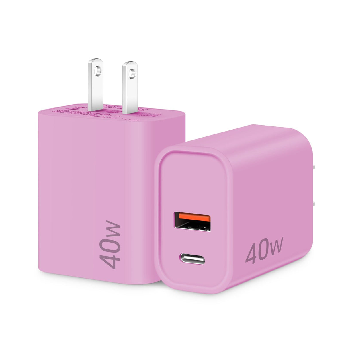 [4 Pack] 20W USB C Charger Block Fast Charging Multiport Adapter