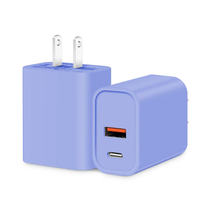 [4 Pack] 20W USB C Charger Block Fast Charging Multiport Adapter