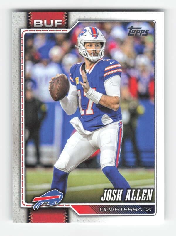 2026 TOPPS #22 JOSH ALLEN BUFFALO BILLS NFL