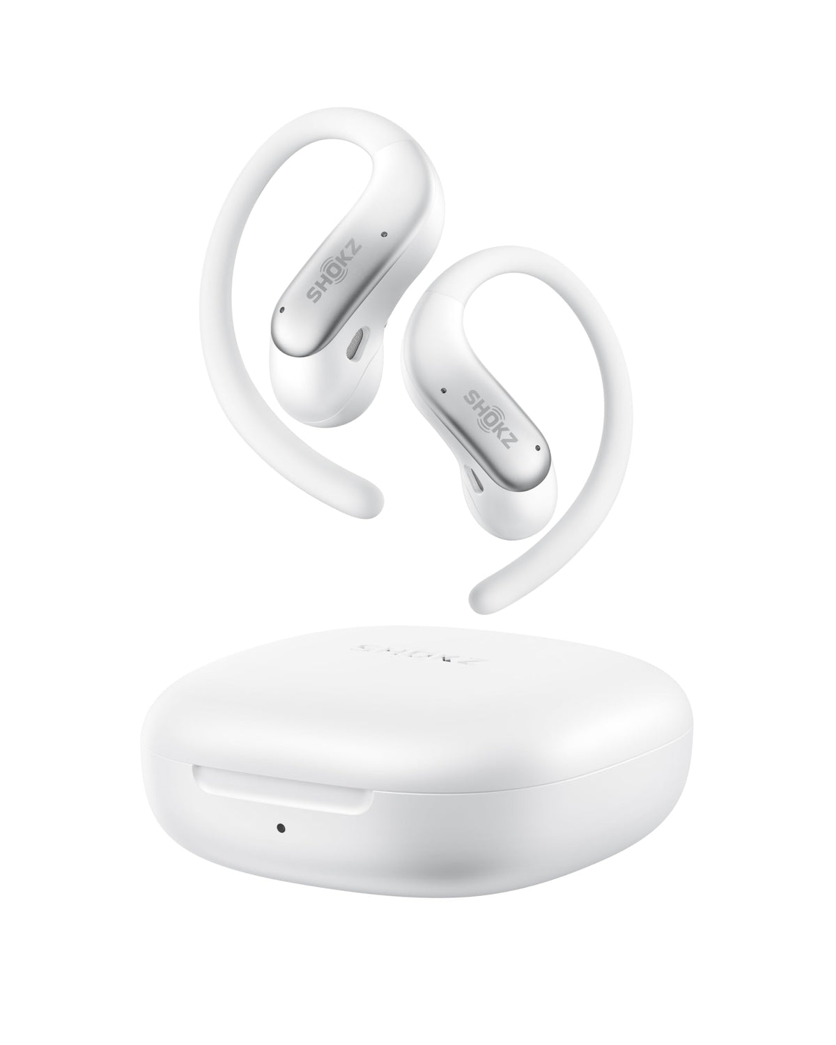 SHOKZ OpenFit Air 2, Open Earbuds, Black, Water Resistant, Secure Earhooks