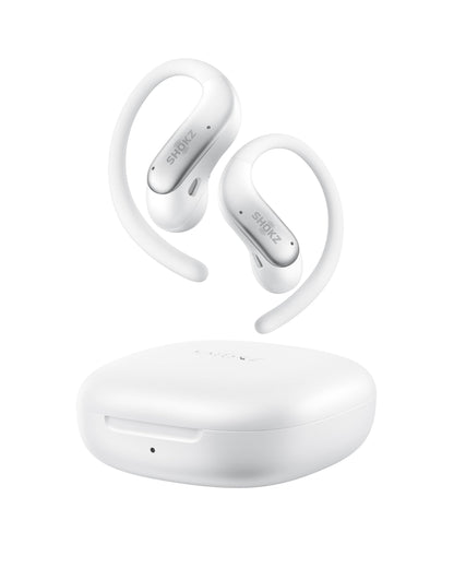 SHOKZ OpenFit Air 2, Open Earbuds, Black, Water Resistant, Secure Earhooks