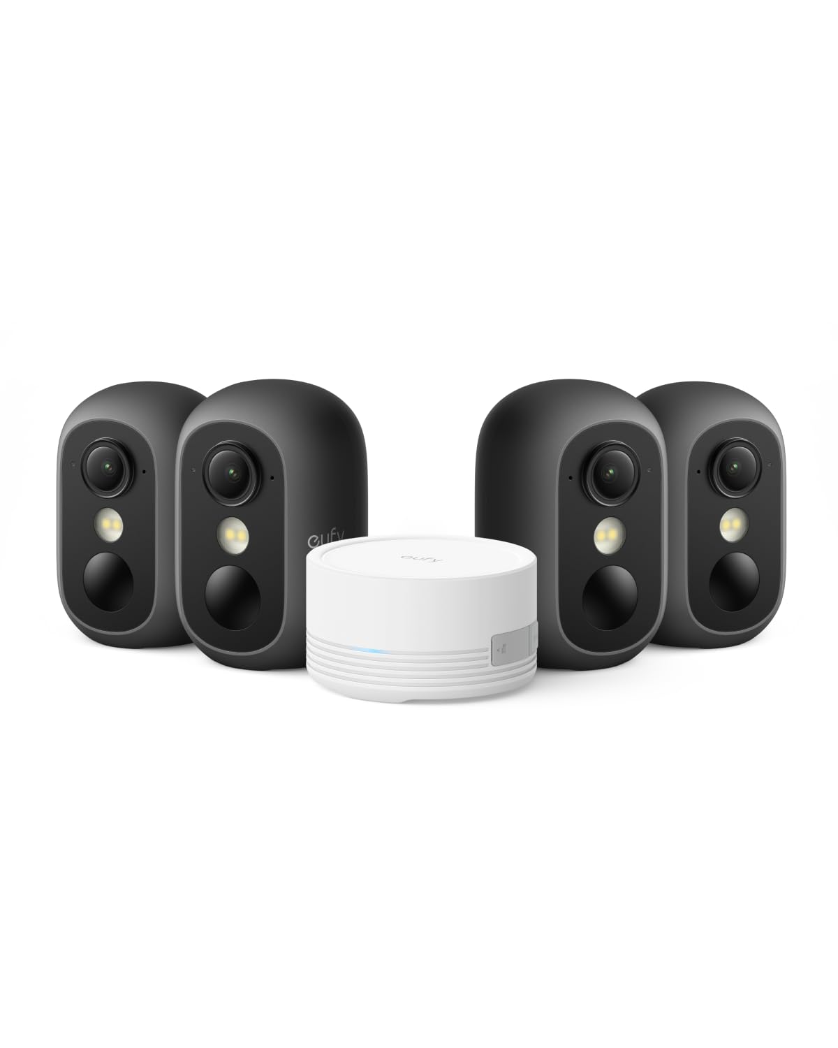 eufy Security Indoor/Outdoor Camera C35, Spotlight-Free Color Night Vision
