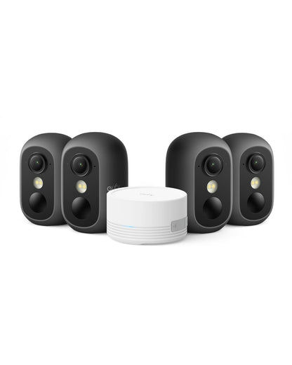 eufy Security Indoor/Outdoor Camera C35, Spotlight-Free Color Night Vision