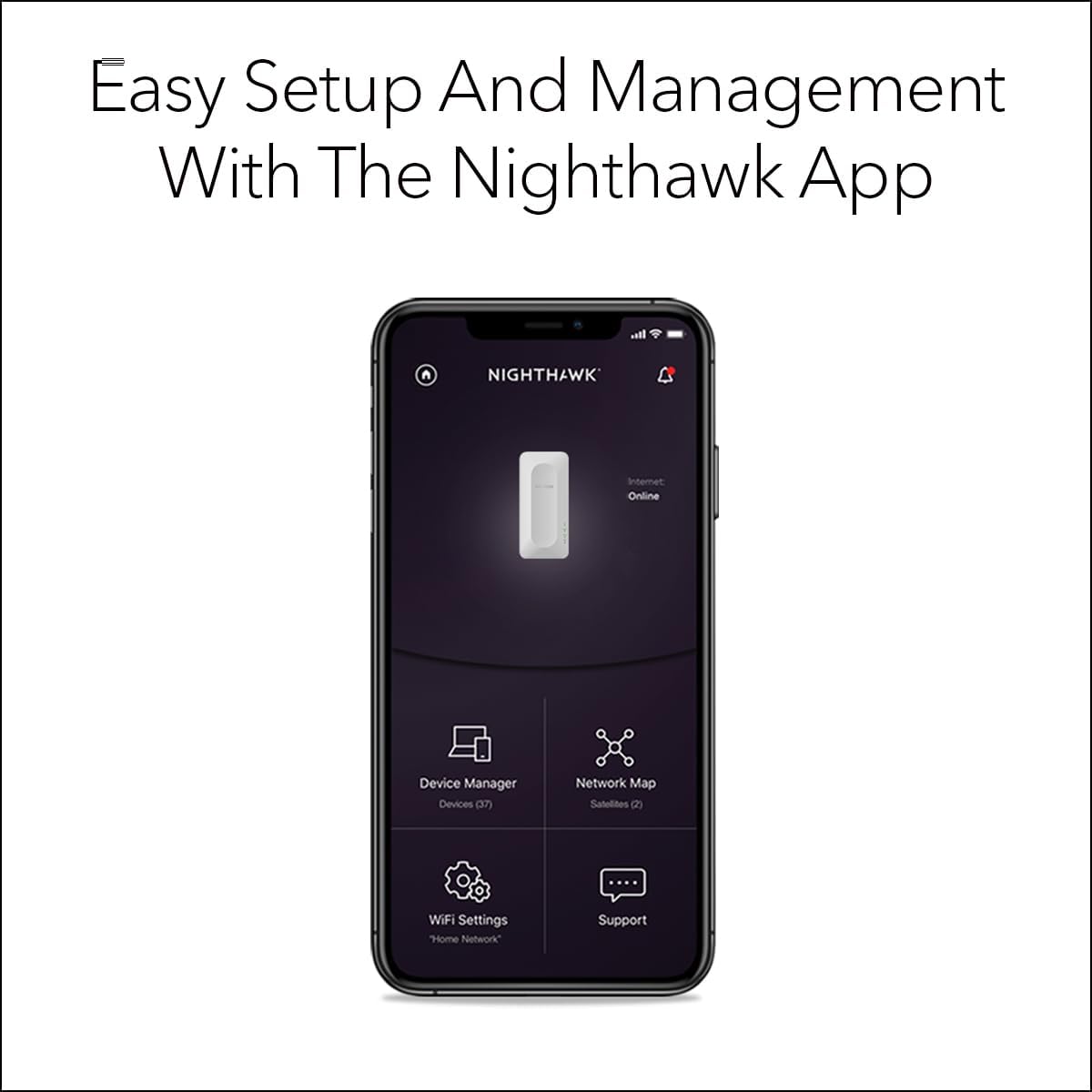 NETGEAR Nighthawk WiFi Extender EAX17, up to 1,500 sq ft, 3 Gbps