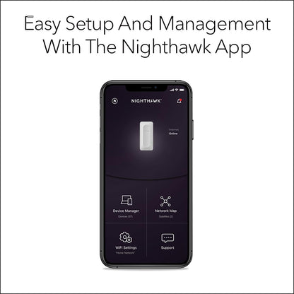 NETGEAR Nighthawk WiFi Extender EAX17, up to 1,500 sq ft, 3 Gbps
