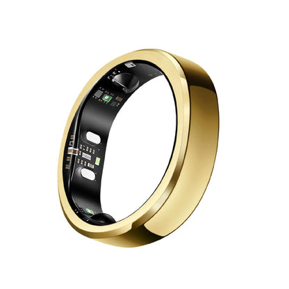 RingConn Gen 3 Smart Ring - Vascular Trends(Size 8, Future Silver)