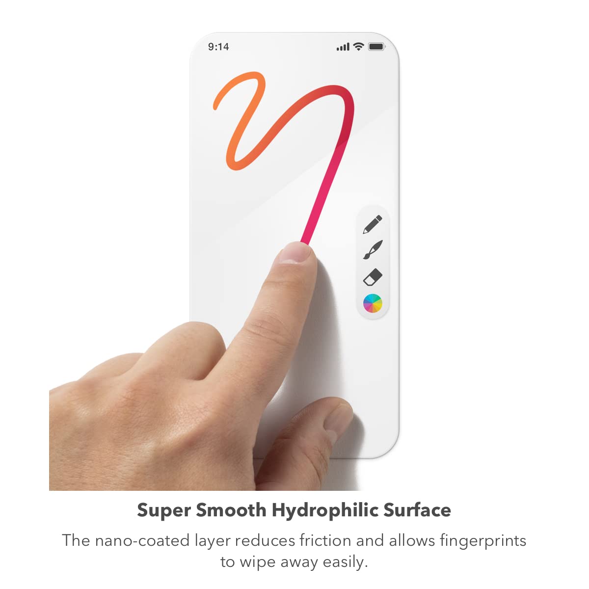 ZAGG Glass+ Screen Protector for iPhone 17