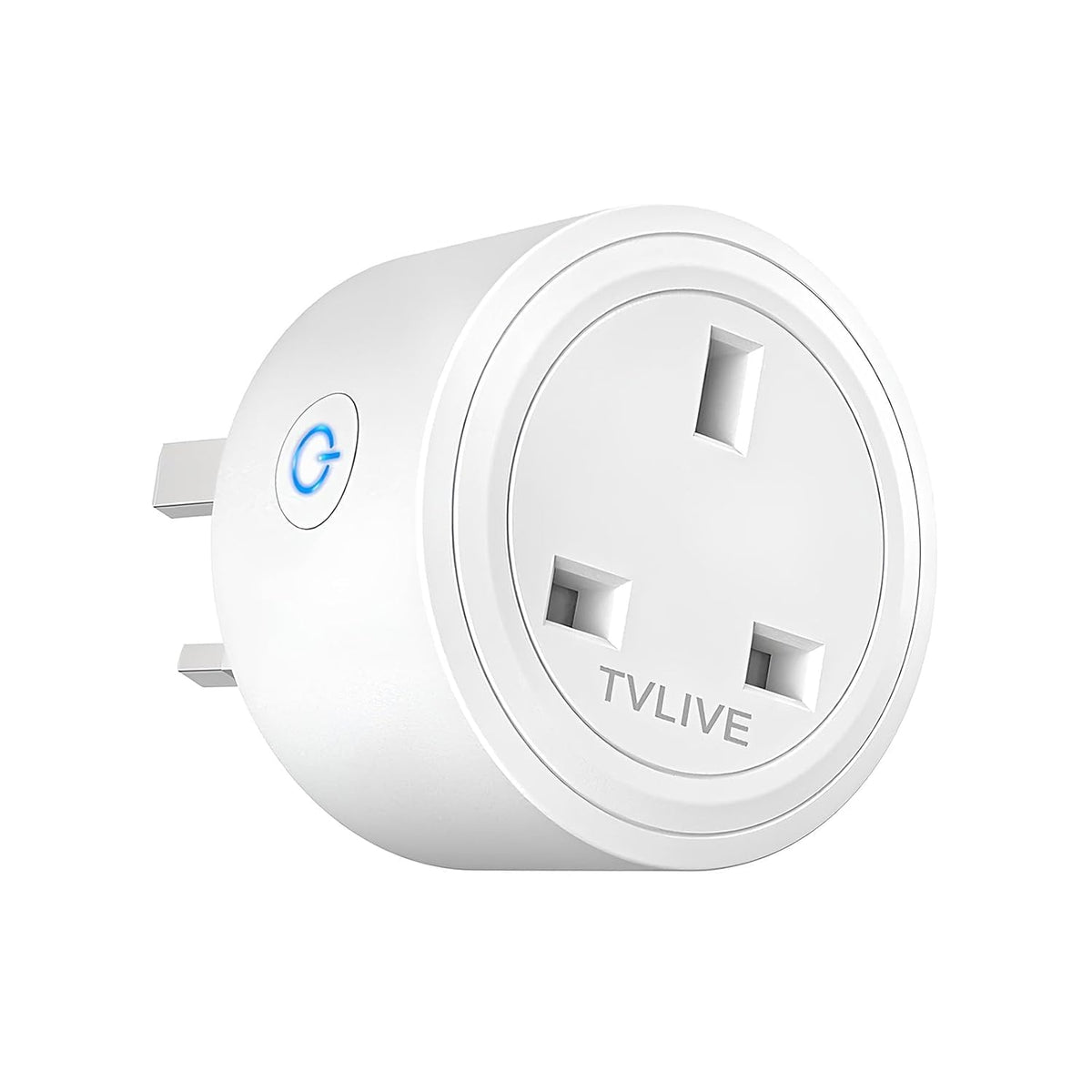 Smart Plug, TVLIVE 4 Pack Smart Plugs Work that with Alexa (Echo/Echo Dot), Google Home Voice Control, Energy Monitoring, Remote Control, Timer & Schedule Function, Device Sharing, Wifi Plug Socket UK