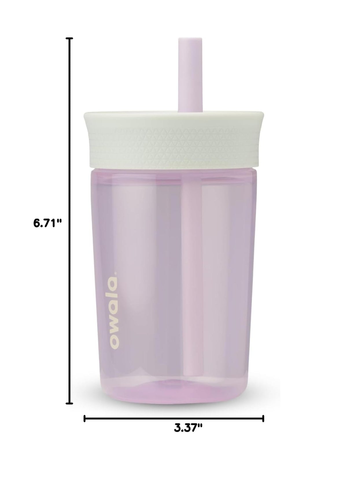 Owala Tumbler Kids Plastic Water Bottle 15 oz Home Base