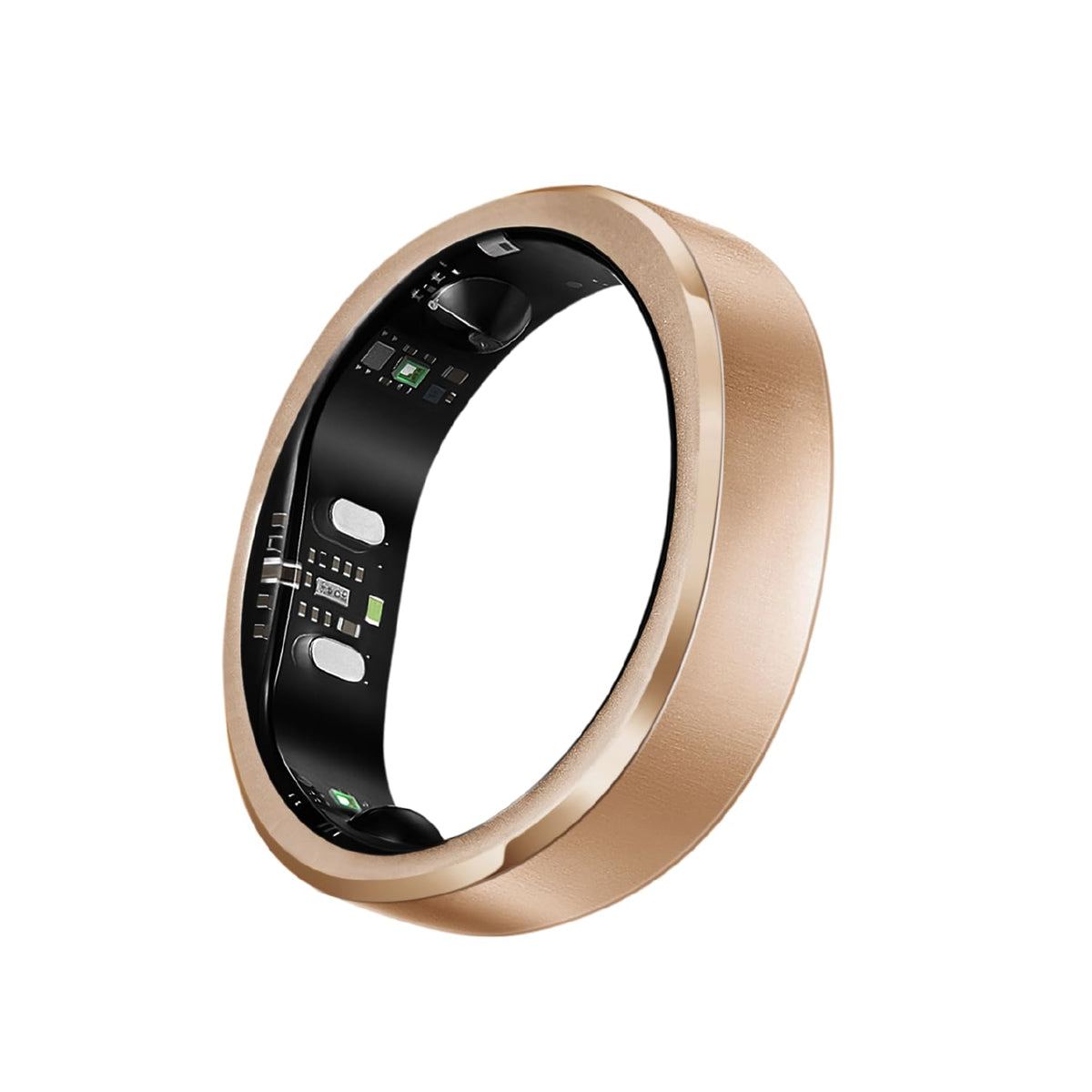 RingConn Gen 3 Smart Ring - Vascular Trends(Size 8, Future Silver)