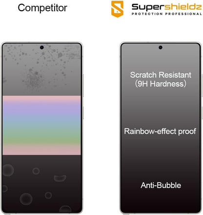 Supershieldz (3 Pack) Designed for Samsung Galaxy S26 FE / S25 FE Tempered Glass Screen Protector, Anti Scratch, Bubble Free