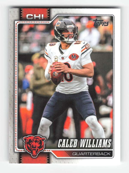 2026 TOPPS #35 CALEB WILLIAMS CHICAGO BEARS NFL