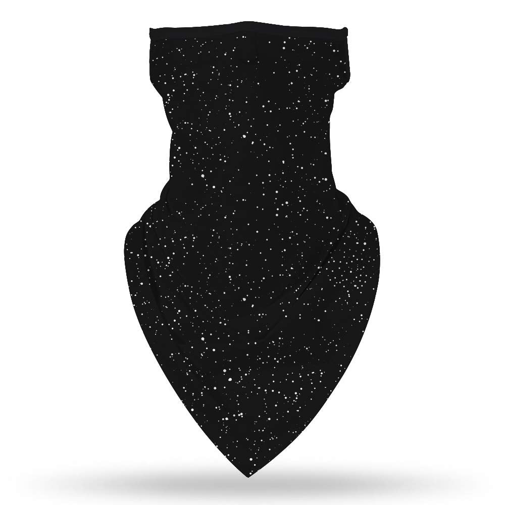 YAYOUREL Neck Gaiter Face Mask Bandanas for Men Women UV Face Scarf Cover Ear Loop Hole Facemask for Fishing Running Cycling