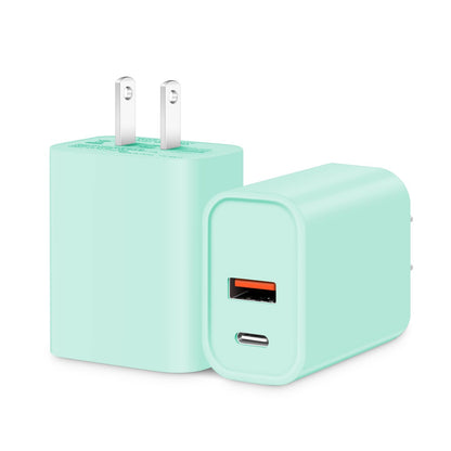 [4 Pack] 20W USB C Charger Block Fast Charging Multiport Adapter