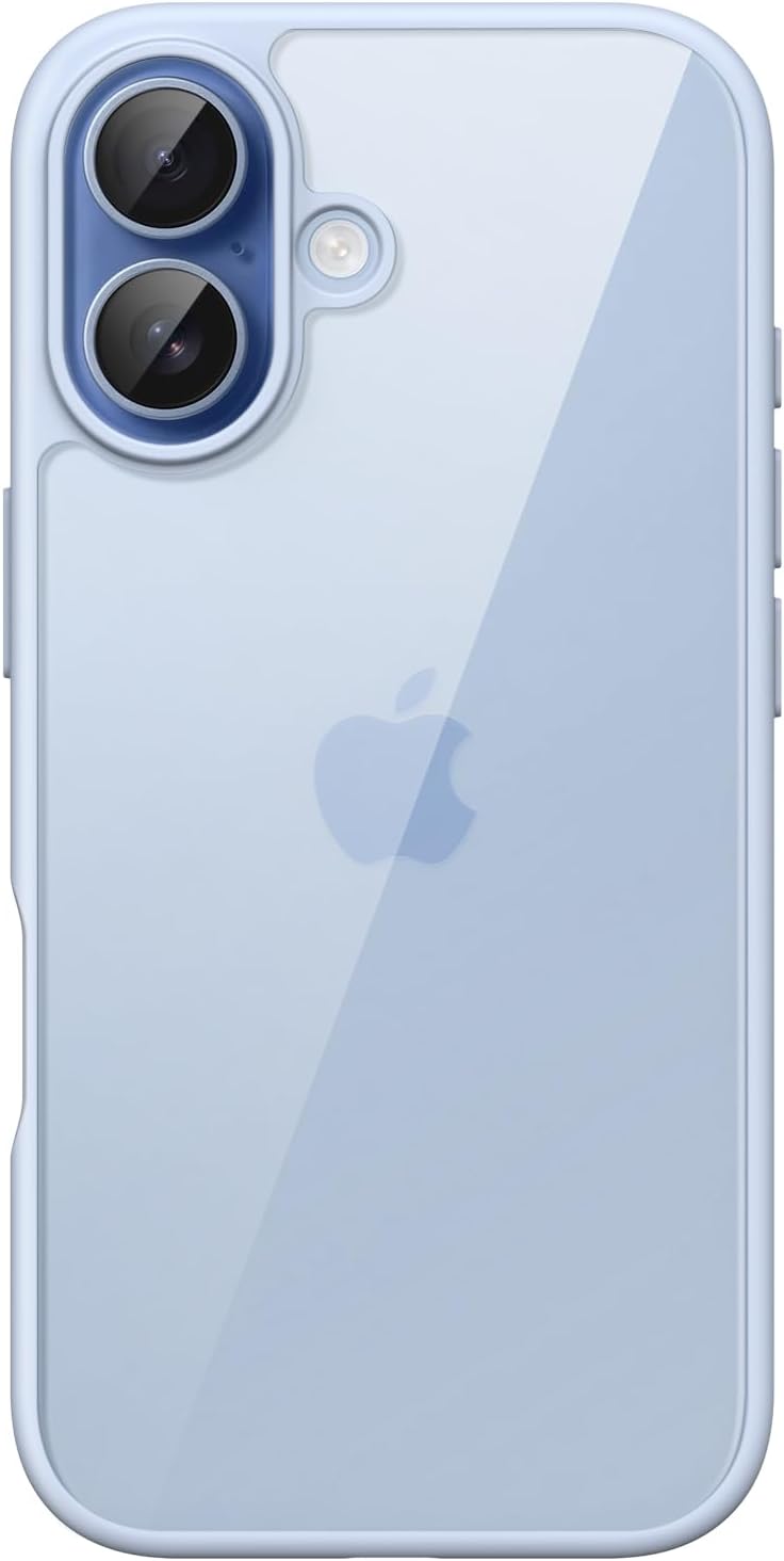 JETech Case for iPhone 17, Anti-Yellowing, Clear