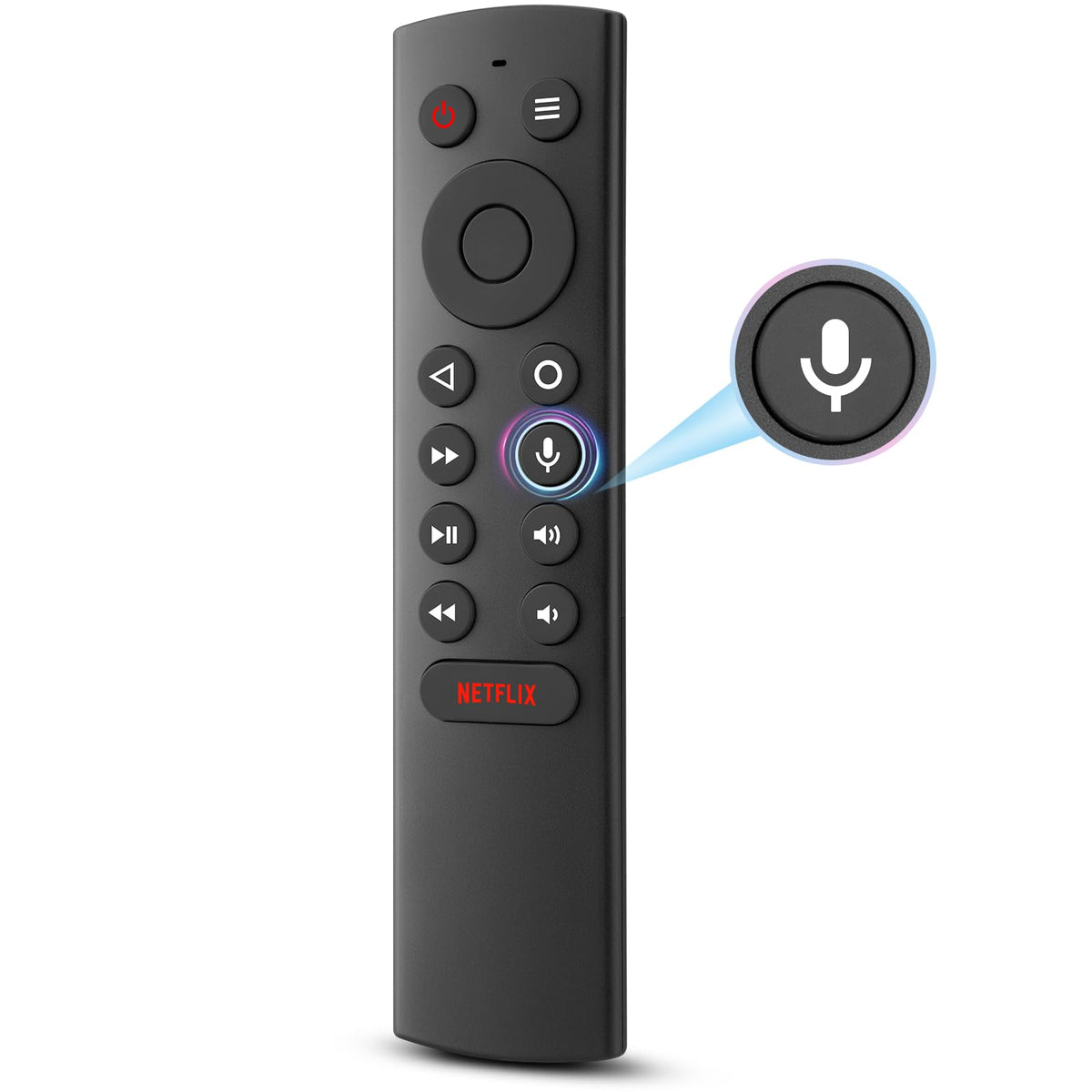 Replacement Remote Control for Hisense Smart Google TV，for Hisense UHD 4K ULED Google TVs