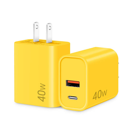 [4 Pack] 20W USB C Charger Block Fast Charging Multiport Adapter