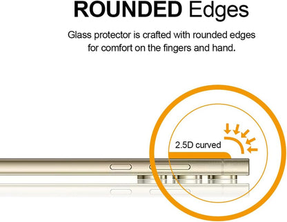 Supershieldz (3 Pack) Designed for Samsung Galaxy S26 FE / S25 FE Tempered Glass Screen Protector, Anti Scratch, Bubble Free