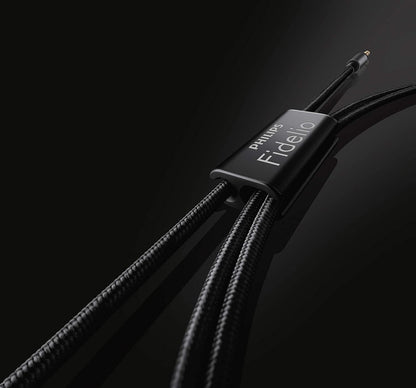PHILIPS Fidelio X2HR Over The Ear Open Back Wired Headphone 50mm Drivers- Black Professional Studio Monitor Headphones with Detachable Cable