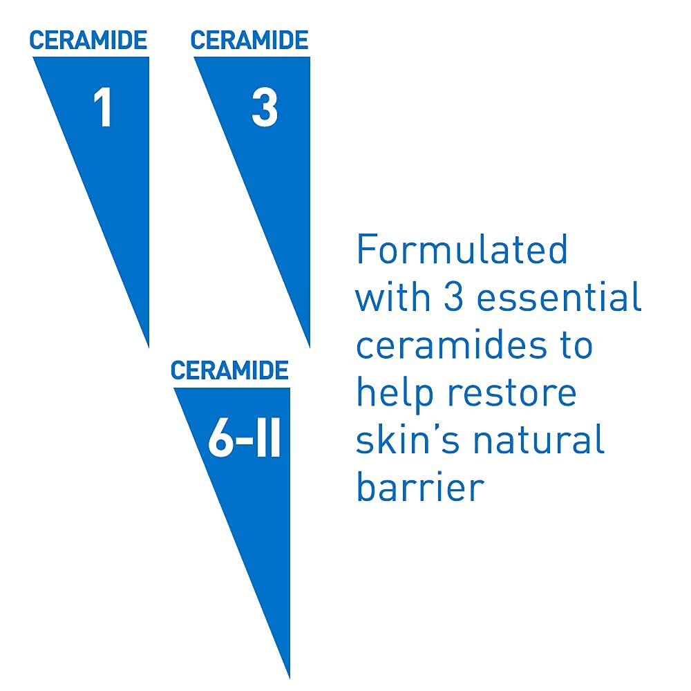 CeraVe Hydrating Cream To Foam Cleanser, Gentle Face Cleanser, 19oz