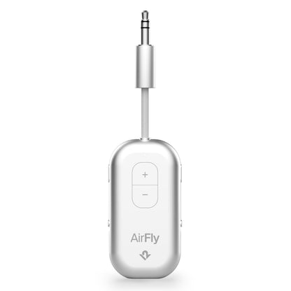 Twelve South AirFly SE, Bluetooth Wireless Audio Transmitter Adapter, White