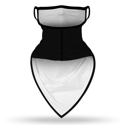 YAYOUREL Neck Gaiter Face Mask Bandanas for Men Women UV Face Scarf Cover Ear Loop Hole Facemask for Fishing Running Cycling