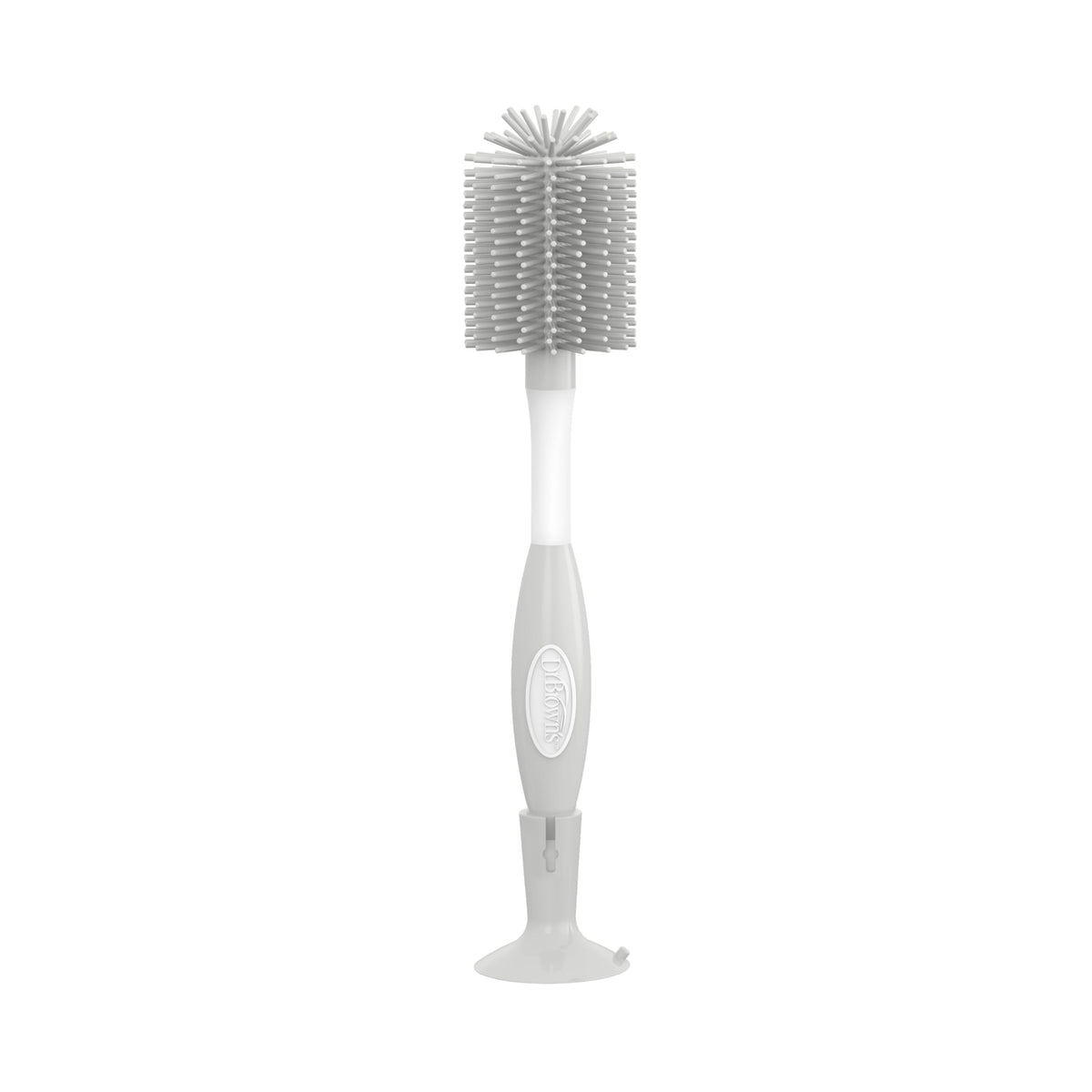 Dr. Brown's Soft Touch Baby Bottle Cleaning Brush, Gray, 1-Pack