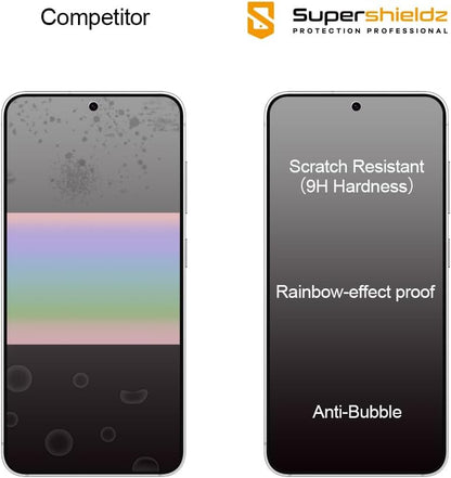 Supershieldz (3 Pack) Designed for Samsung Galaxy S26 FE / S25 FE Tempered Glass Screen Protector, Anti Scratch, Bubble Free