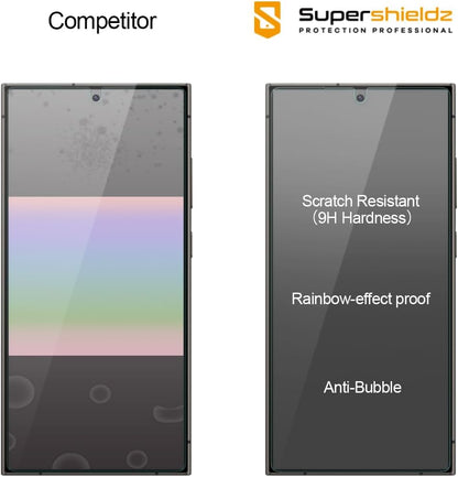 Supershieldz (3 Pack) Designed for Samsung Galaxy S26 FE / S25 FE Tempered Glass Screen Protector, Anti Scratch, Bubble Free