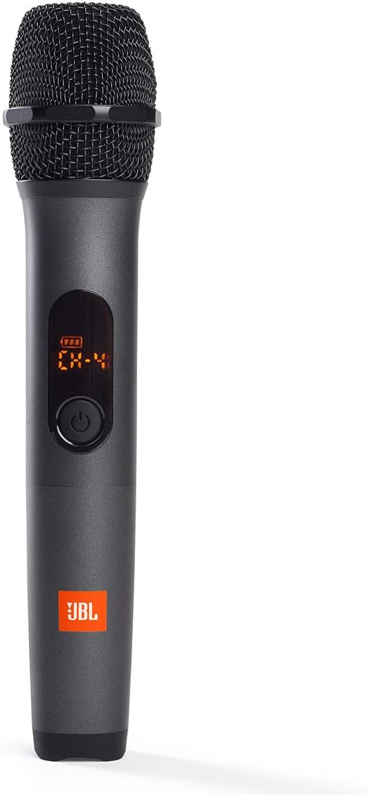 JBL Wireless Two Microphone System with Dual-Channel Receiver, Black