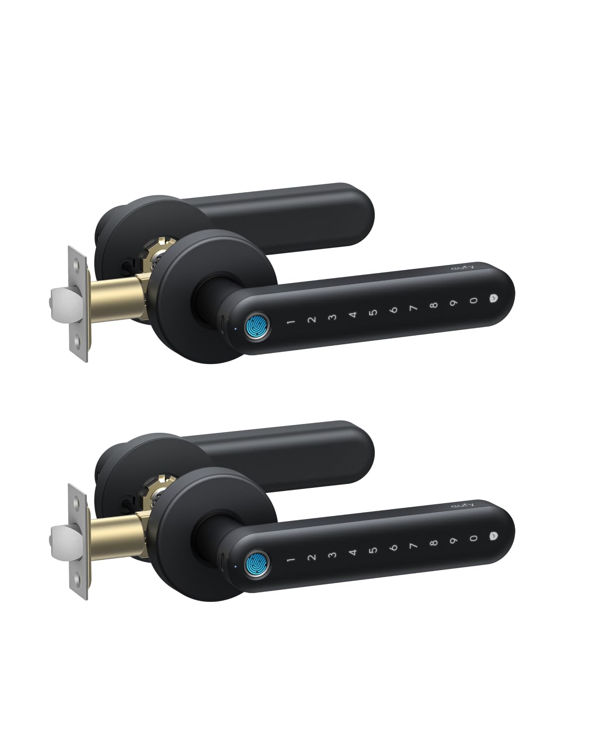 eufy Security Smart Lock FamiLock C32, Fingerprint Keyless Lock with Handle
