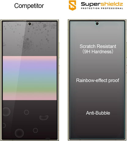 Supershieldz (3 Pack) Designed for Samsung Galaxy S26 FE / S25 FE Tempered Glass Screen Protector, Anti Scratch, Bubble Free