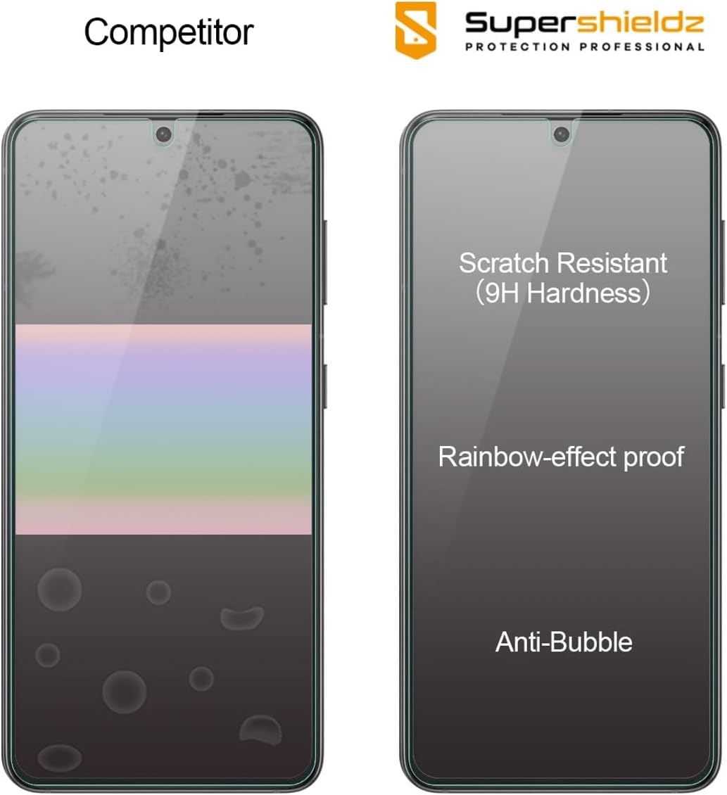 Supershieldz (3 Pack) Designed for Samsung Galaxy S26 FE / S25 FE Tempered Glass Screen Protector, Anti Scratch, Bubble Free