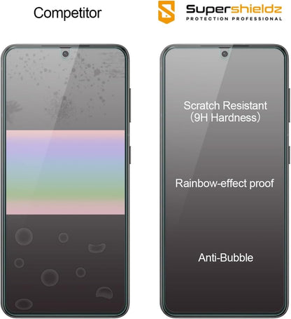 Supershieldz (3 Pack) Designed for Samsung Galaxy S26 FE / S25 FE Tempered Glass Screen Protector, Anti Scratch, Bubble Free