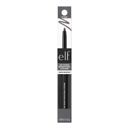 e.l.f. No Budge Retractable Eyeliner, Creamy, Ultra-Pigmented & Waterproof, Creates Bold & Defined Lines, Vegan & Cruelty-Free, Navy