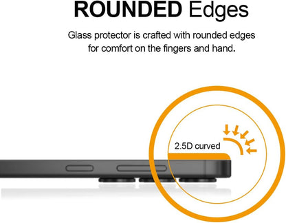 Supershieldz (3 Pack) Designed for Samsung Galaxy S26 FE / S25 FE Tempered Glass Screen Protector, Anti Scratch, Bubble Free