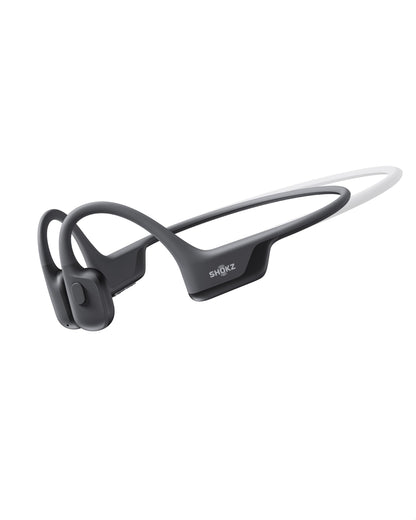 SHOKZ OpenRun Air 2 Bone Conduction Open-Ear Bluetooth Headphones，Black