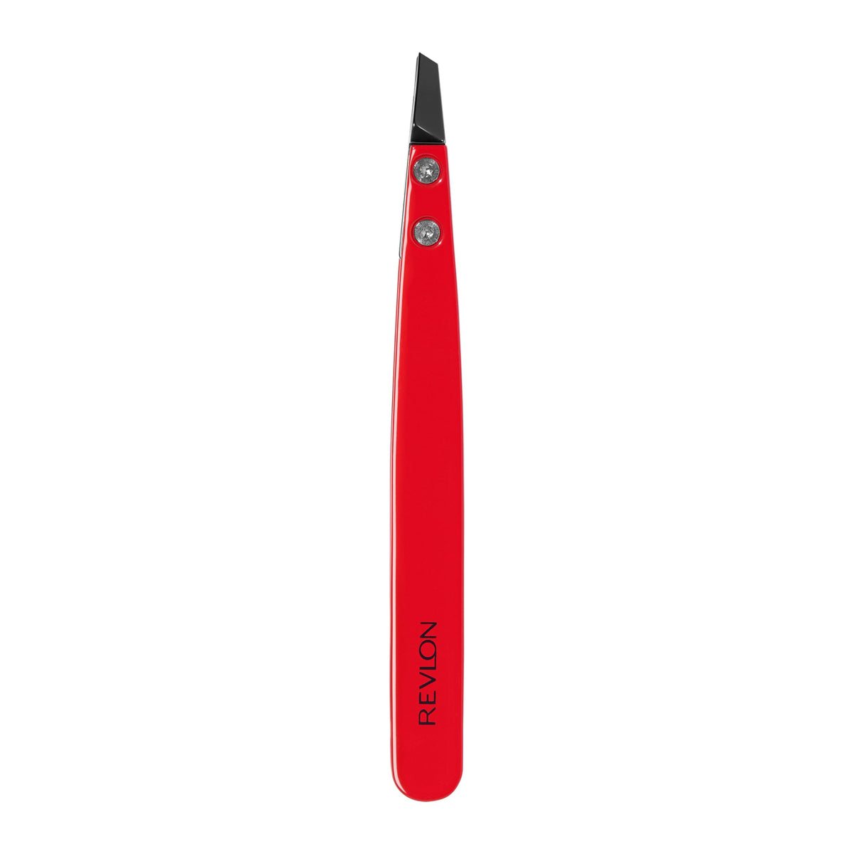 Revlon Expert Slant Tip Tweezer, Black, 1 Count