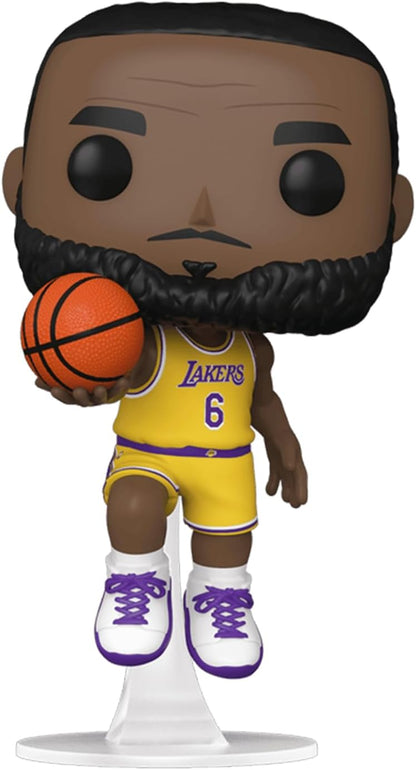 LeBron James #152 Funko POP! Collectible Figurine, Lakers, Facsimile Signed