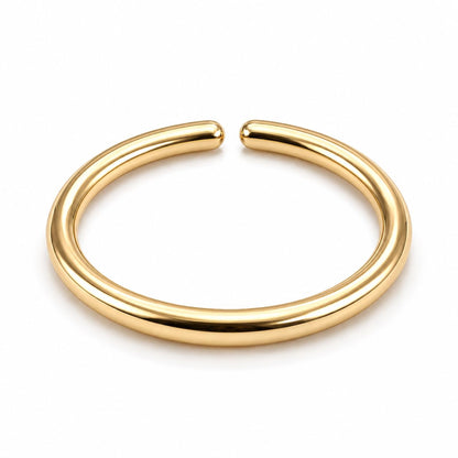 Small Thin Gold or Sterling Silver Nose Ring Hoop for Women, 20G/22G/24G
