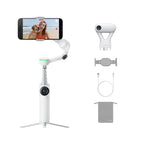Insta360 Flow 2 Pro Phone Gimbal Stabilizer for iPhone & Android, AI Phone Gimbal, Phone Stabilizer for Travel & Vlogs, Phone Stabilizer for Videos, YouTube, TikTok - Ultimate Creator Bundle Grey