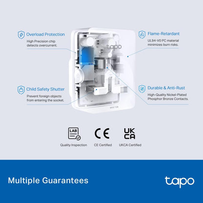 Tapo P110(4-pack) Smart Plug, Energy Monitoring WiFi Plug, Max 13A