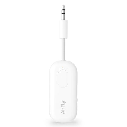 Twelve South AirFly SE, Bluetooth Wireless Audio Transmitter Adapter, White