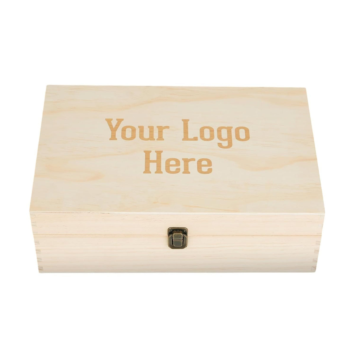 Personalized Wooden Keepsake Box, Custom Engraved Memory Box with Lid